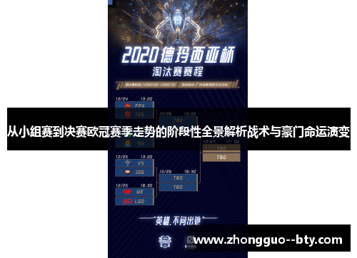从小组赛到决赛欧冠赛季走势的阶段性全景解析战术与豪门命运演变